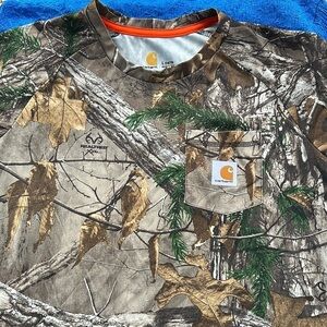 Carhartt Brown and Green Long Sleeve Tees for Outdoor Adventures
